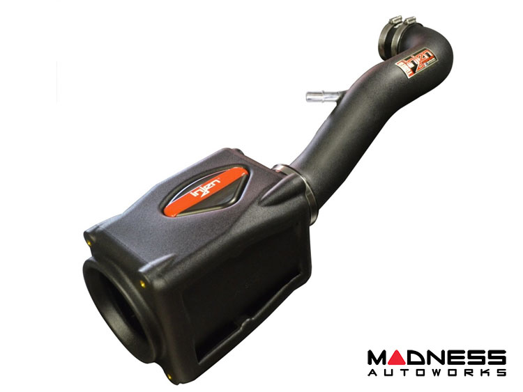 Jeep Gladiator JT Performance Air Intake System - 3.6L V6 - PowerFlow - Injen - Oiled - Wrinkle Black